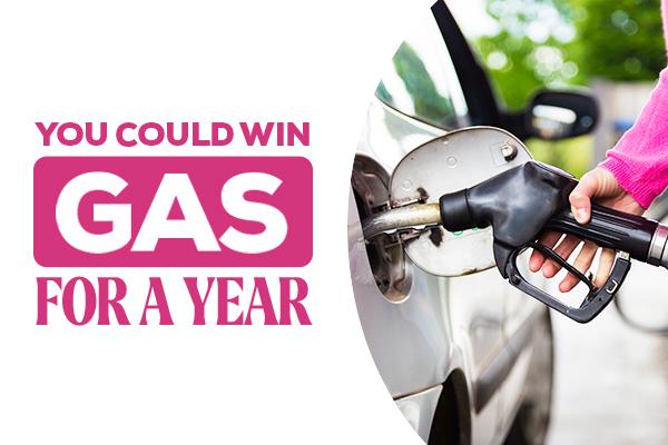 You Could Win Gas for a Year