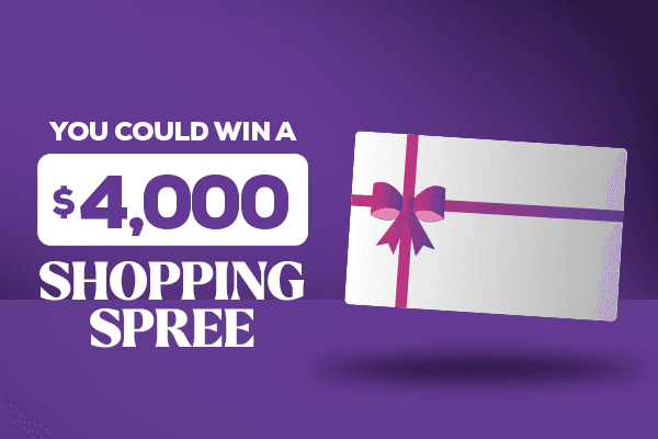 You Could Win a $4,000 Shopping Spree